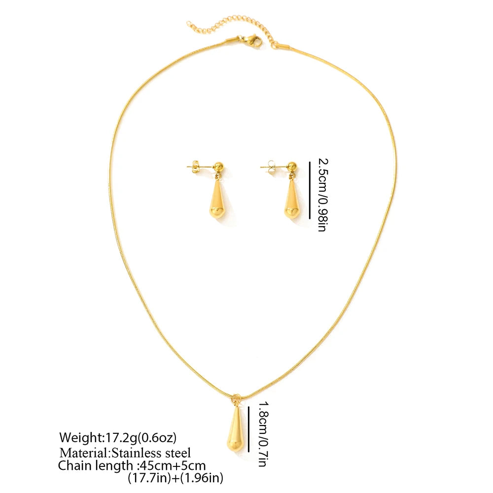 Conjunto de acero inoxidable, diseño minimalista