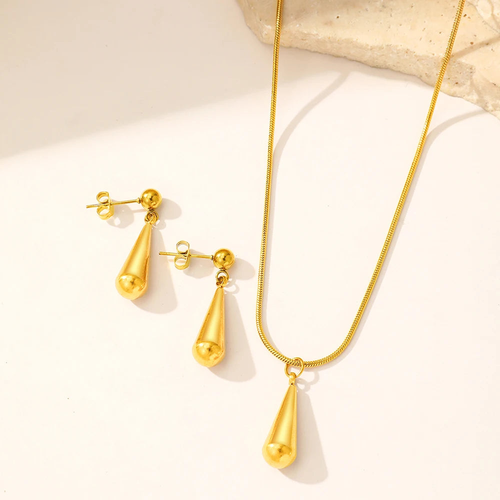 Conjunto de acero inoxidable, diseño minimalista